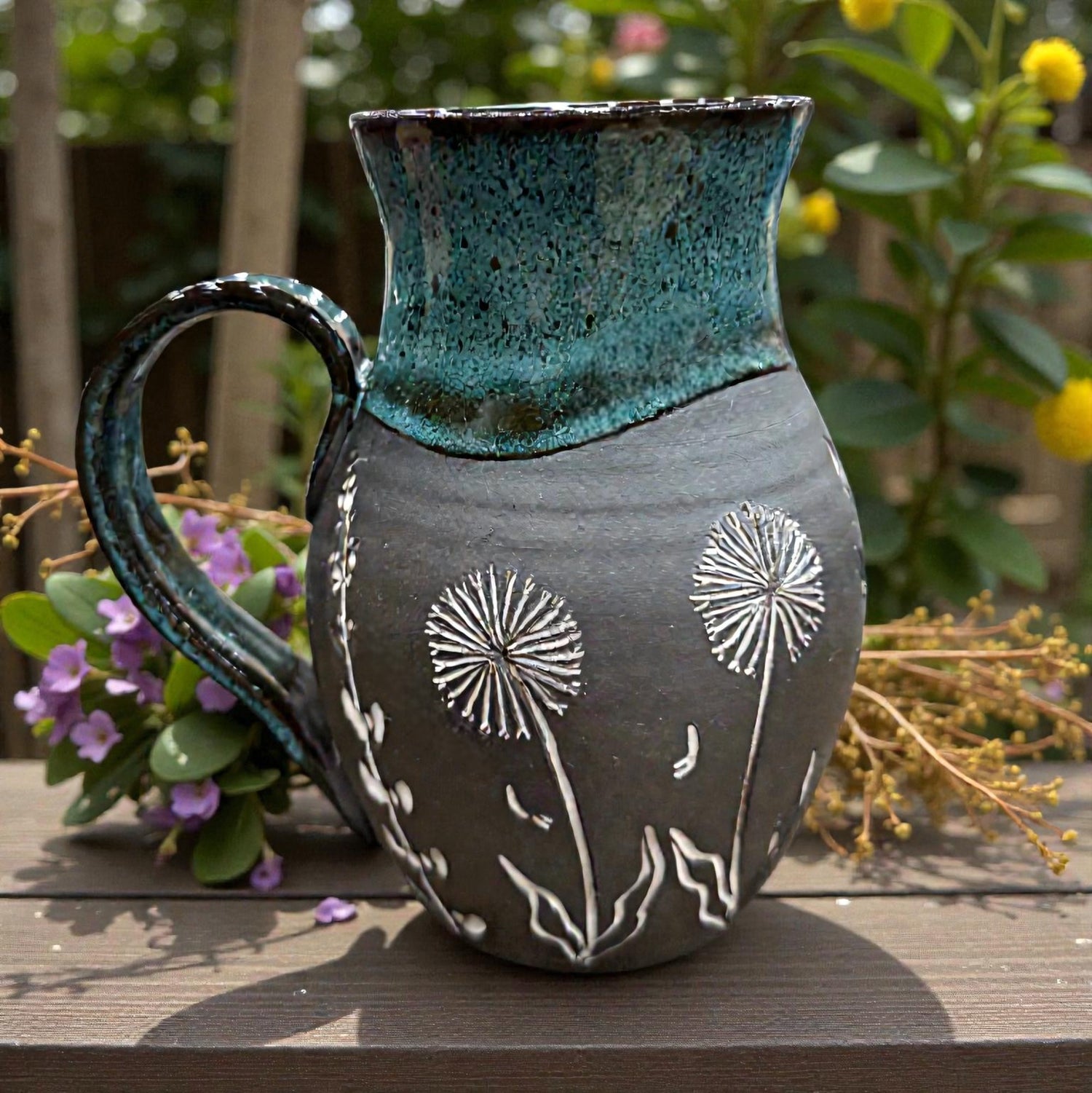 Muddy Creek Pottery - Wildflower Coffee Mug